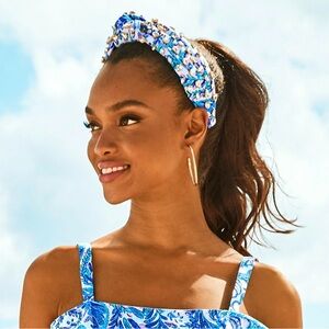 Lele Sadoughi x Lilly Pulitzer Bird is the Word Headband